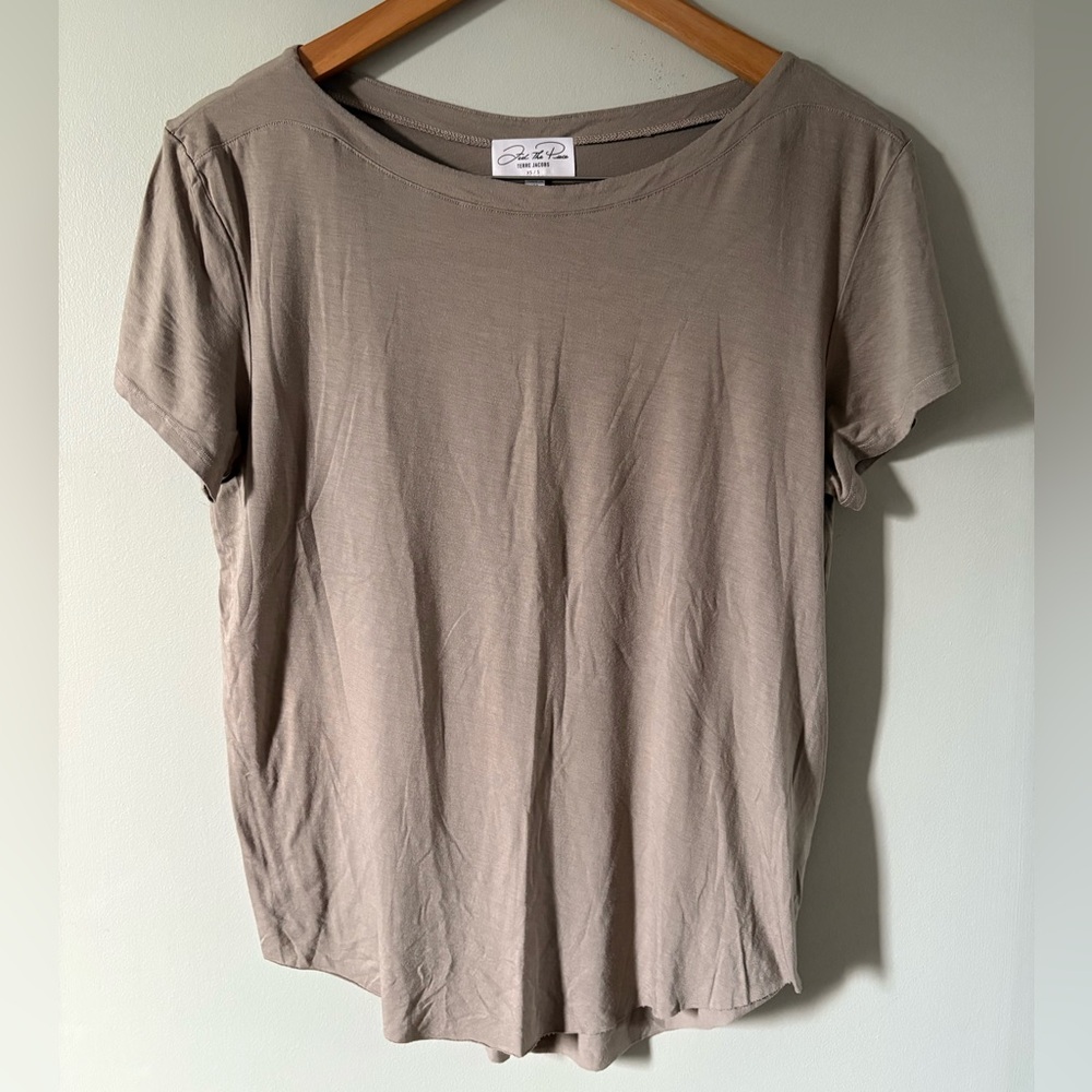 Feel The Piece Terre Jacobs Casual Beige T-Shirt XS/S